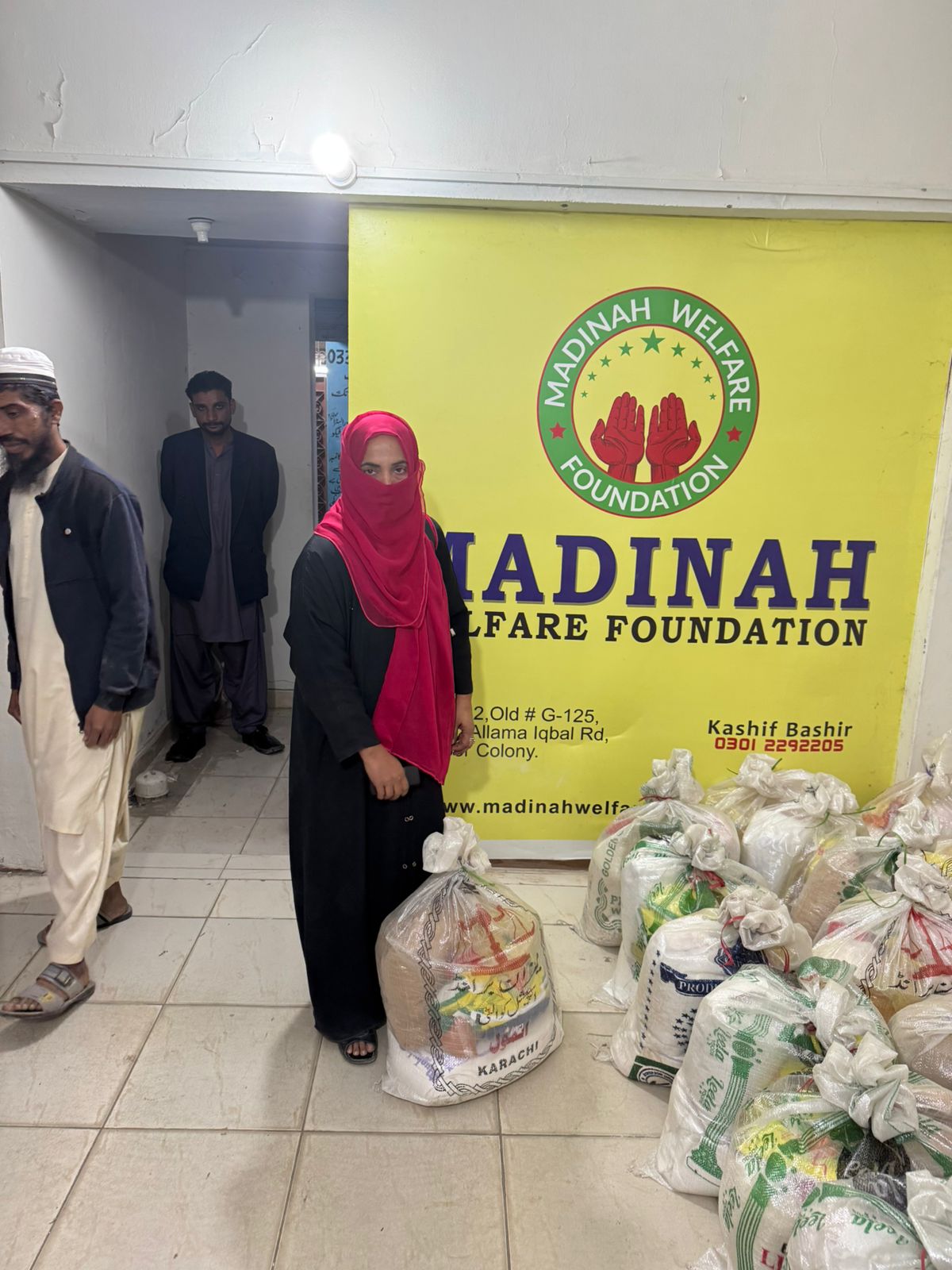 Helping by charity